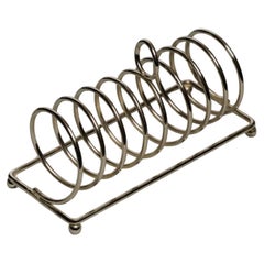 Silver-Plated Toast Rack, 1930s