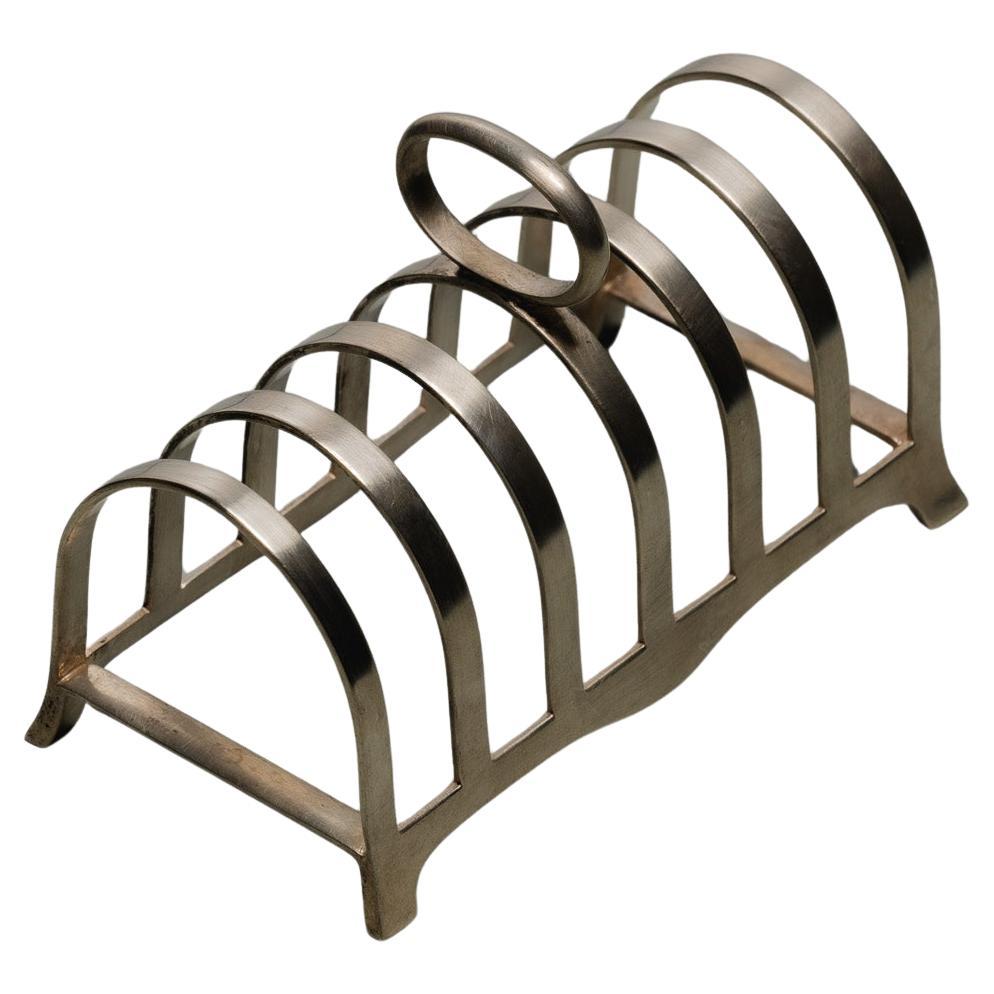 Silver-Plated Toast Rack, 1950s