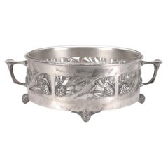Silver Plated Vase, Europe, Beg. of 20th Century