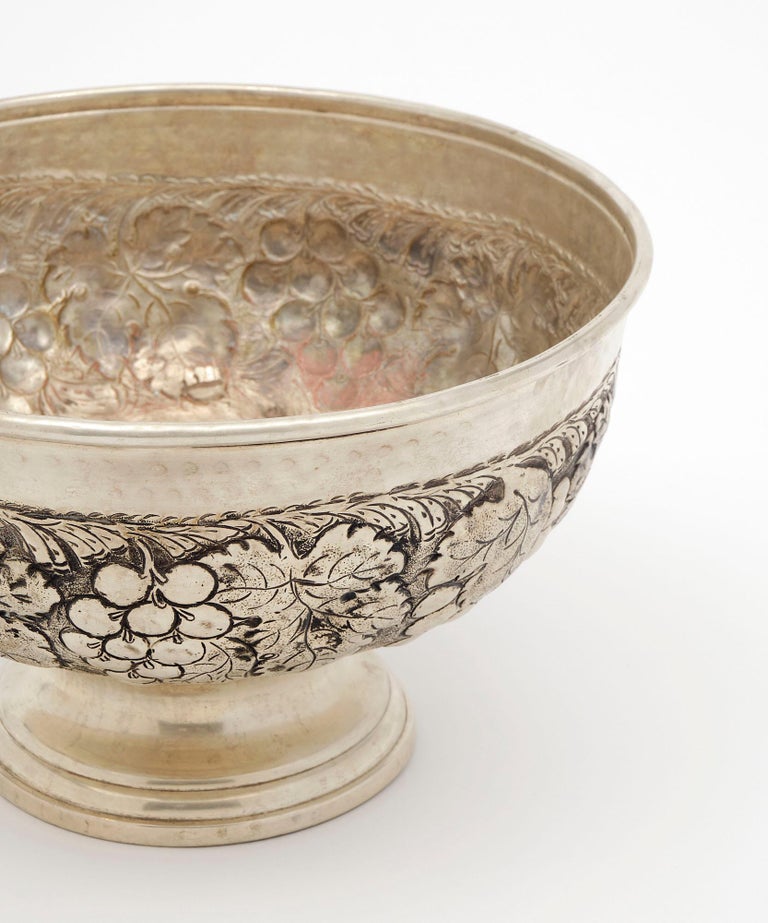Silver Plated Vintage Wine Bucket For Sale at 1stDibs