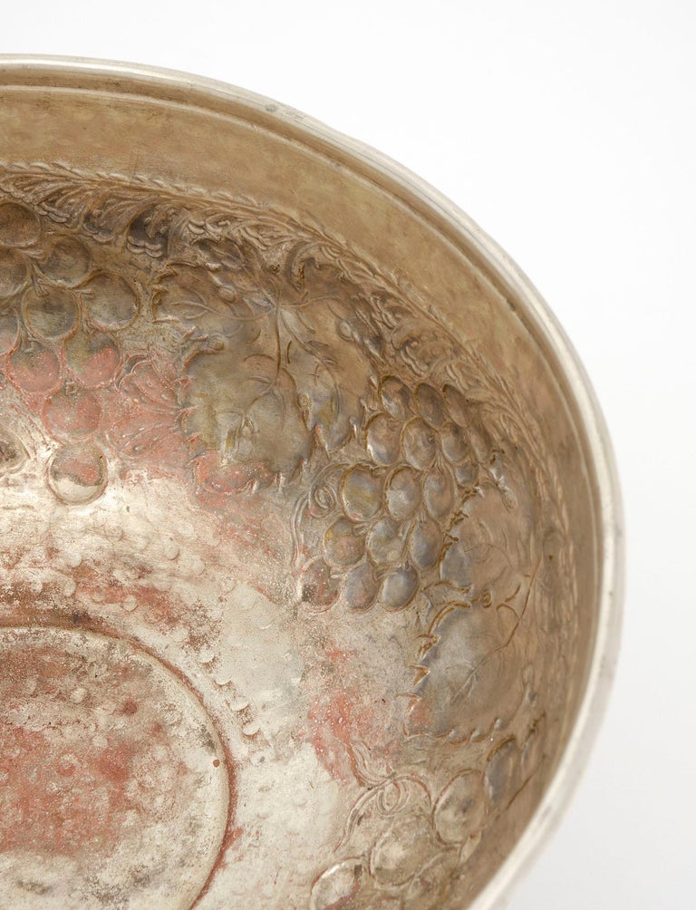 Silver Plated Vintage Wine Bucket For Sale at 1stDibs