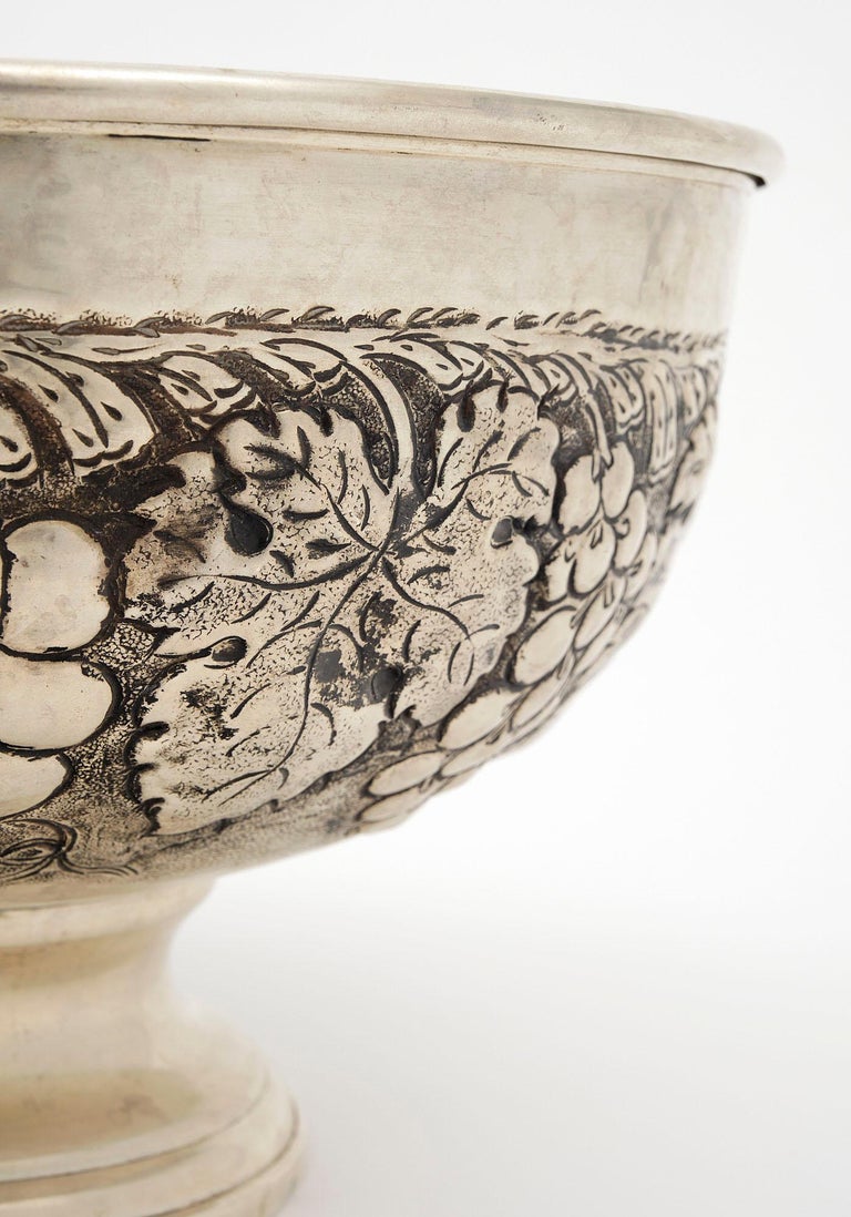 Silver Plated Vintage Wine Bucket For Sale at 1stDibs