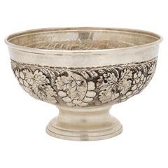 Silver Plated Antique Wine Bucket