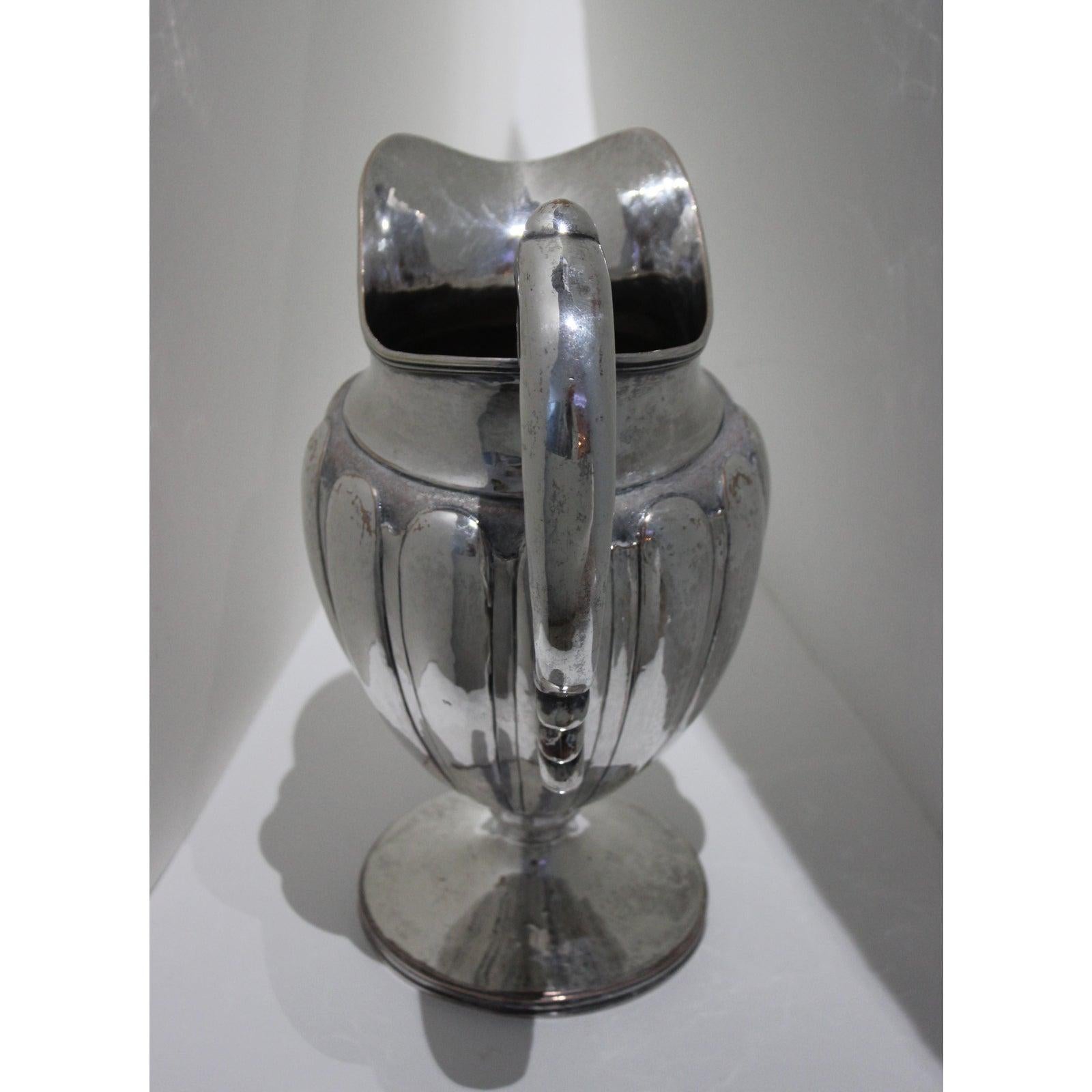 silver plate pitcher