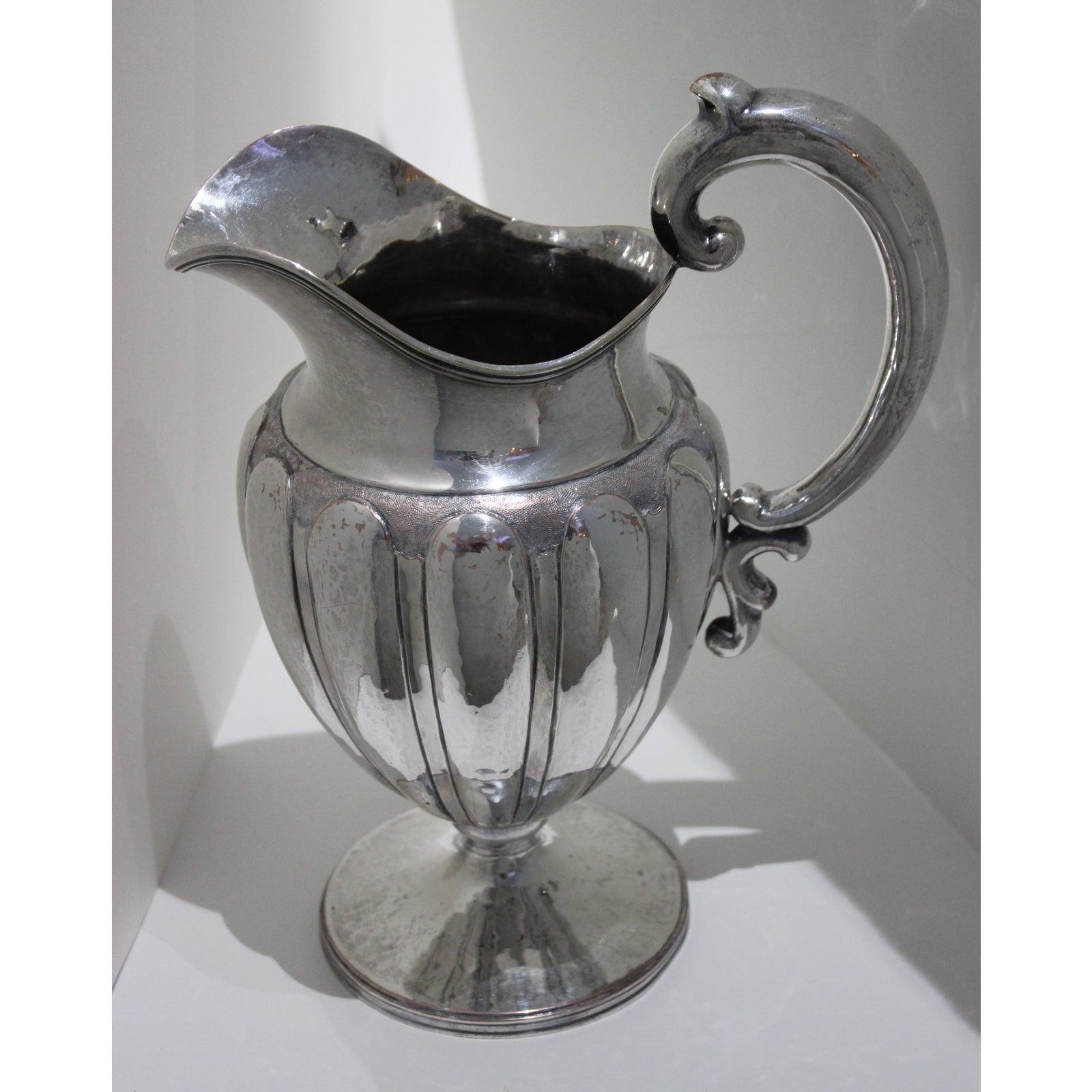 silver plate pitcher