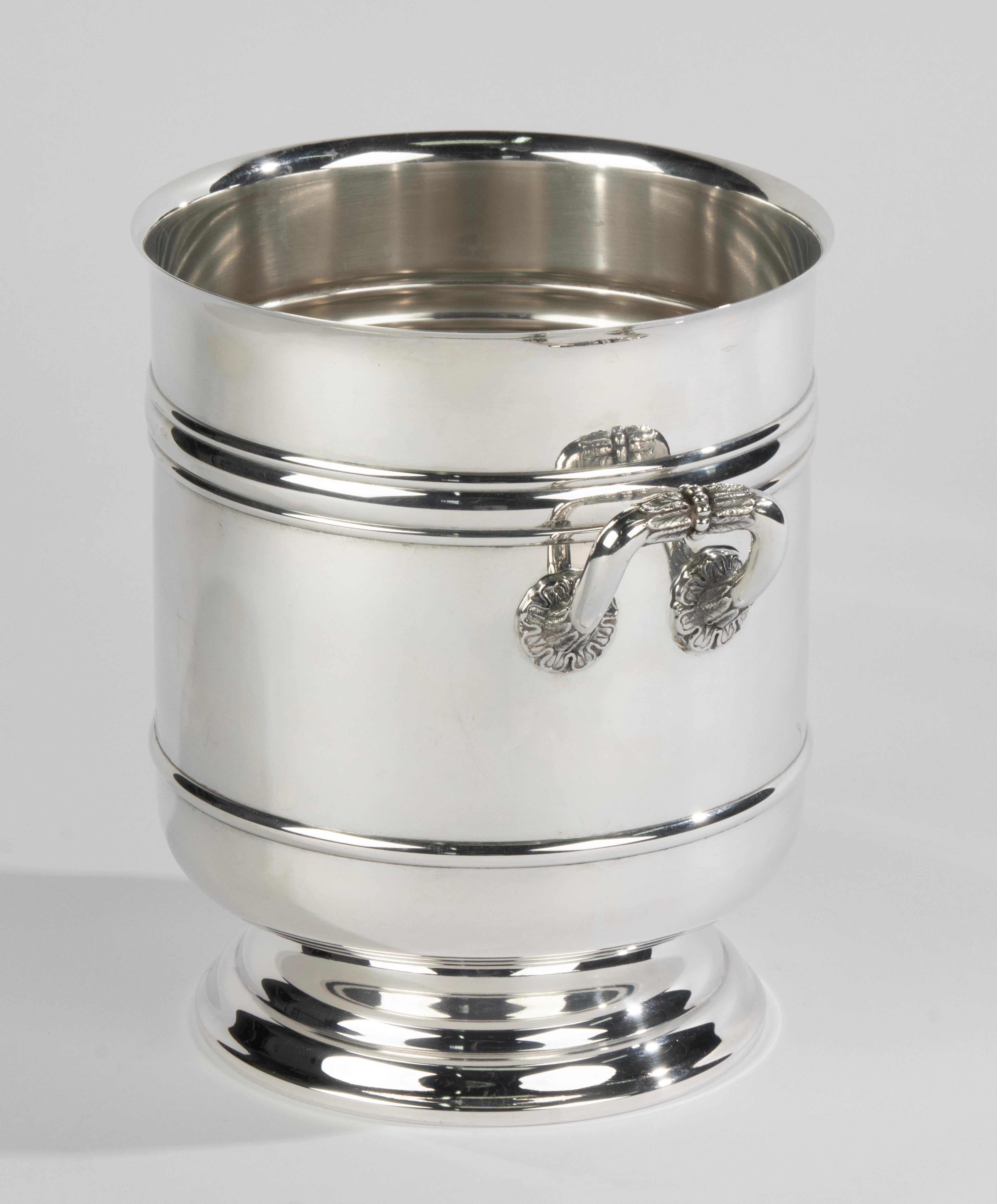 Enfriador de vino chapado en plata - Christofle - Modelo Sully Francés en venta