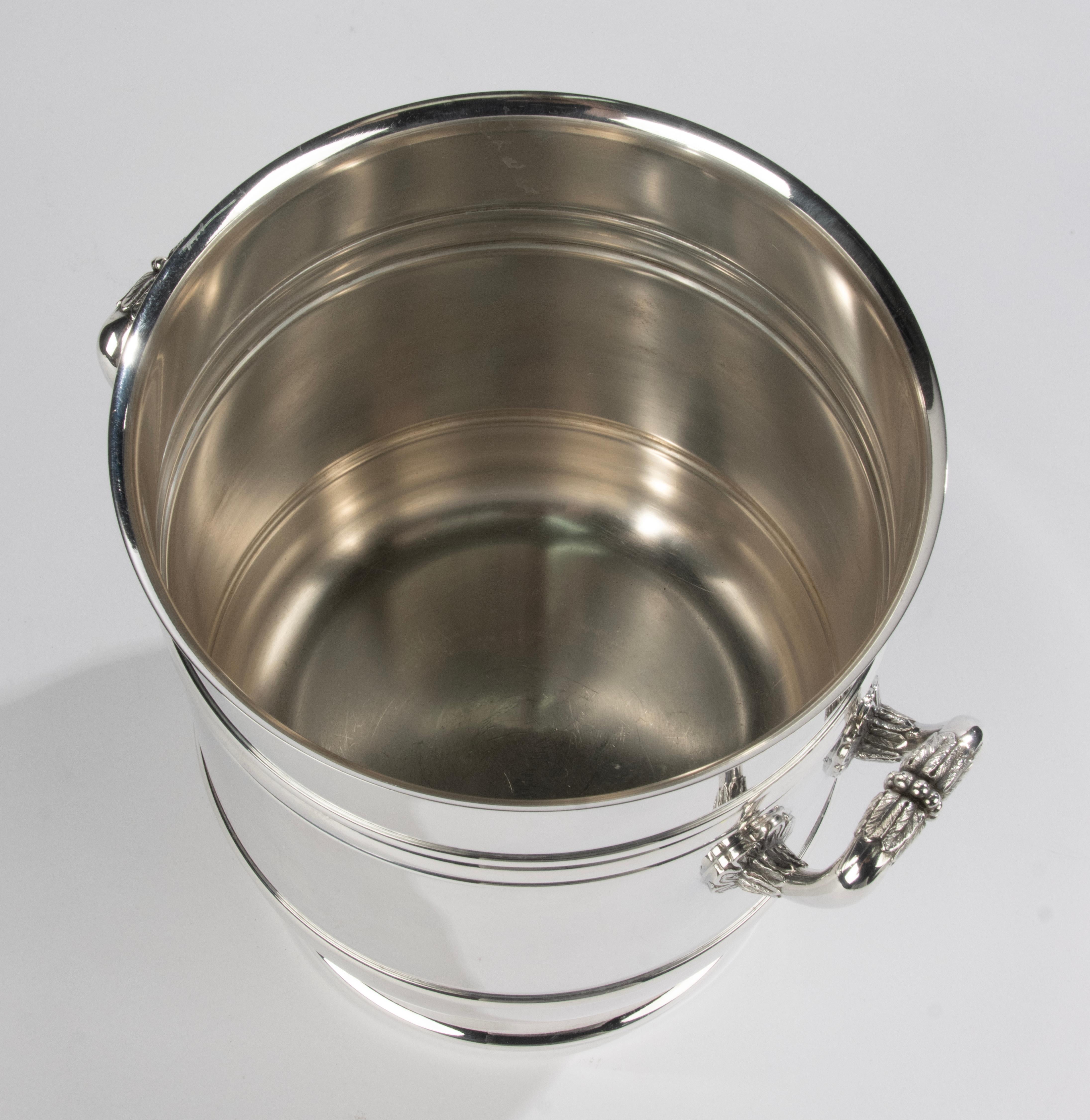 Enfriador de vino chapado en plata - Christofle - Modelo Sully Chapado en plata en venta