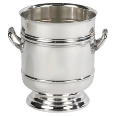 Enfriador de vino chapado en plata - Christofle - Modelo Sully