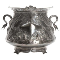 Silver Plated Wine Cooler, Europe, End of 19th - Beg. of 20th Century