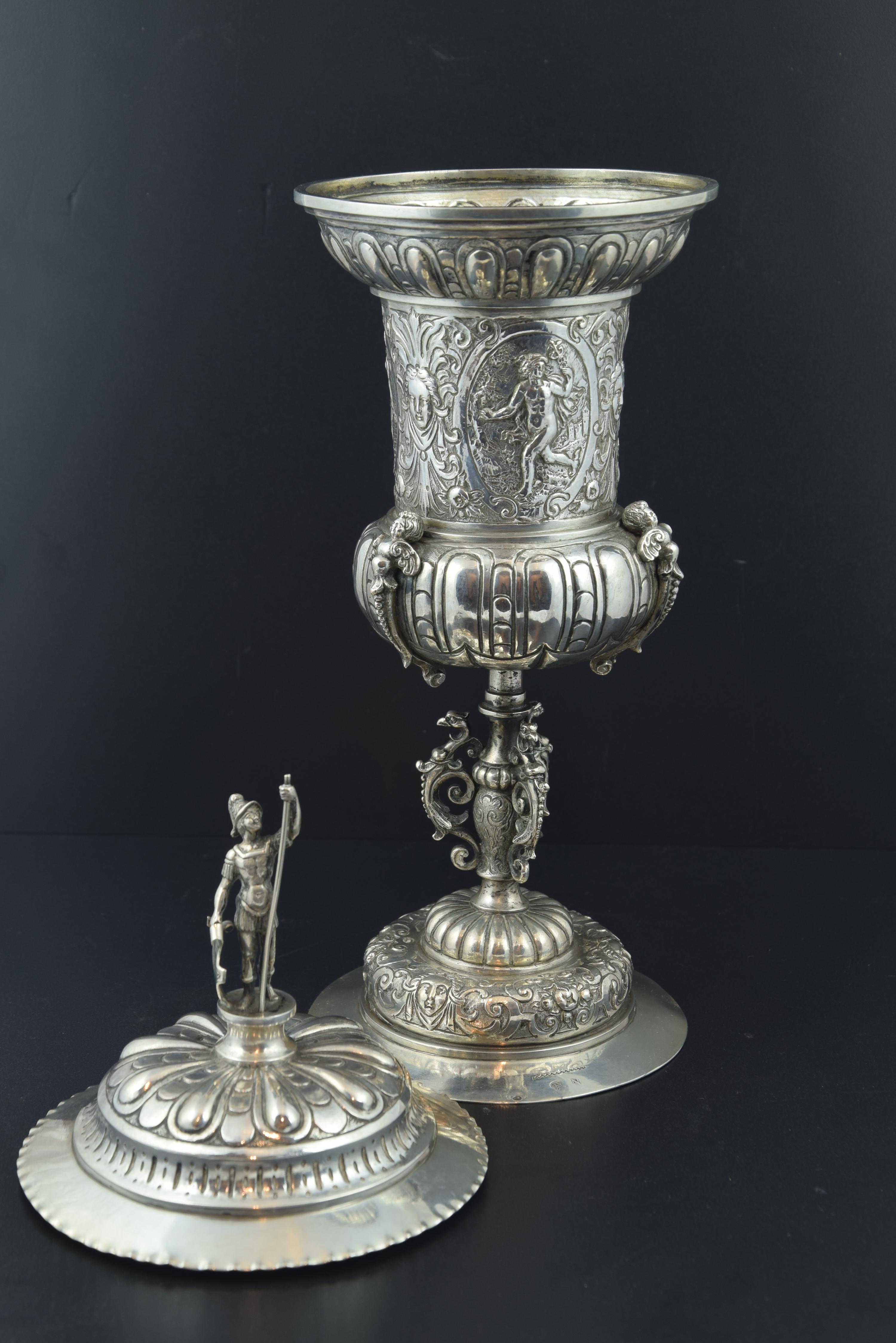Silver Pokal 'Cup', Germany, Possibly 19th Century 'after 17th Century Models' 1