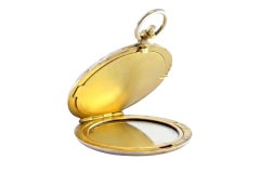 Silver purse-shaped toiletry boxes with mirror, powder and ring