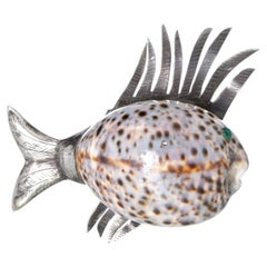 Silber – „Puzzle“-Fisch in Silber; Gomes