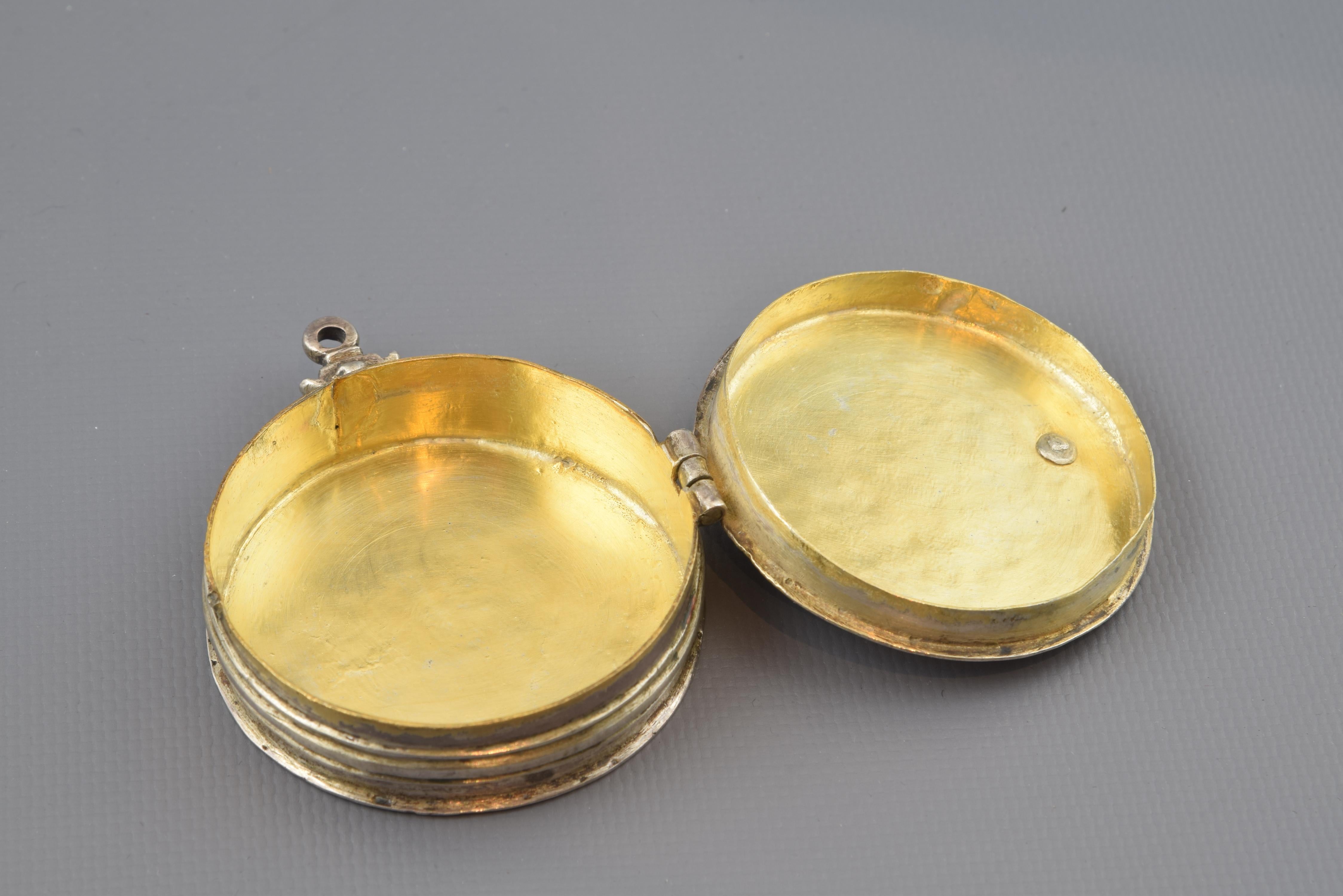 sterling silver pyx