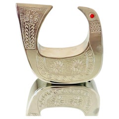 Sculpture d'oiseau en argent et corail rouge par Joaquin Taller Tinta, c. 1960.