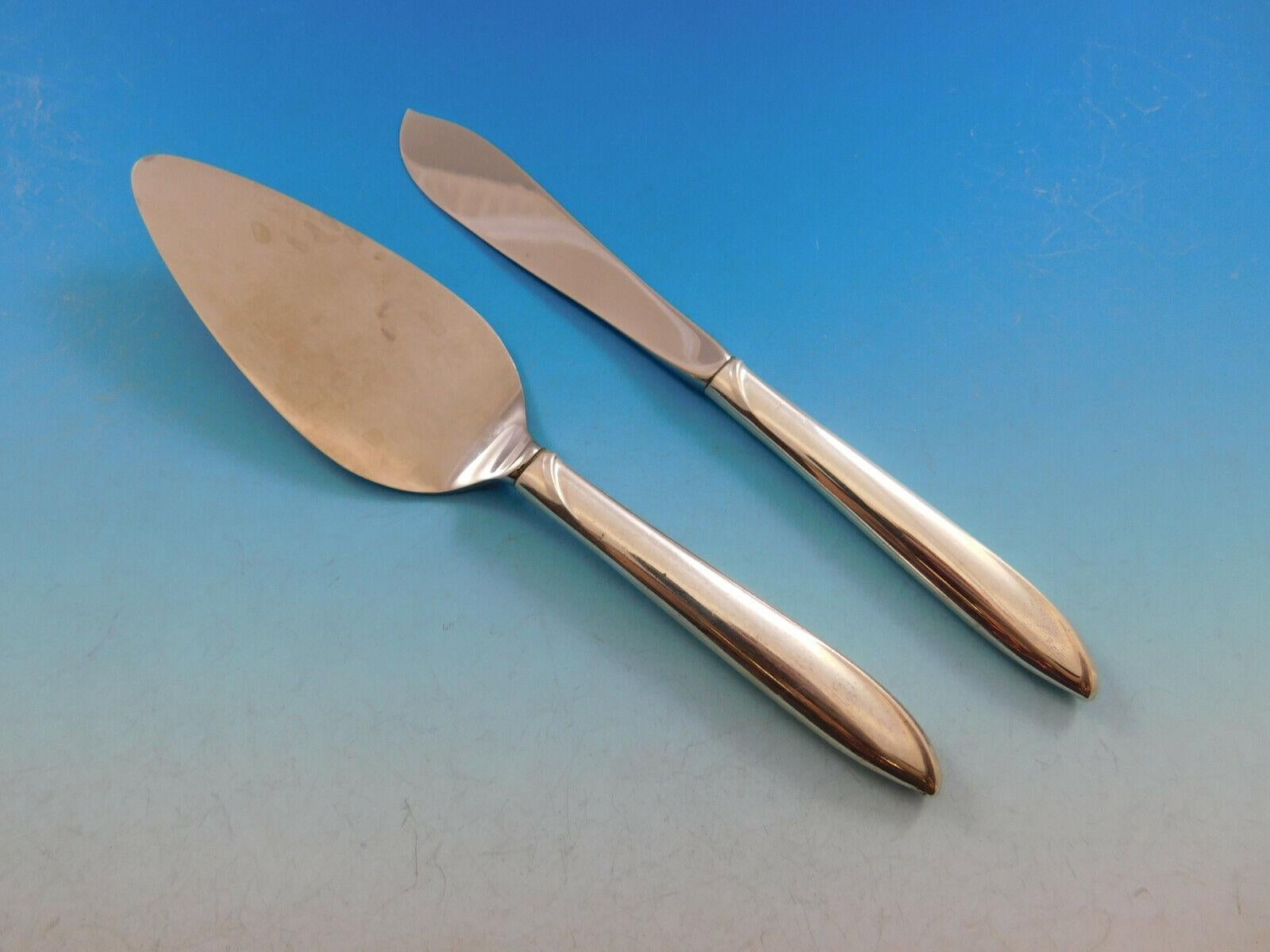 Ritmo de Plata de International Sterling Servicio de Cubiertos 41 Piezas en venta 1