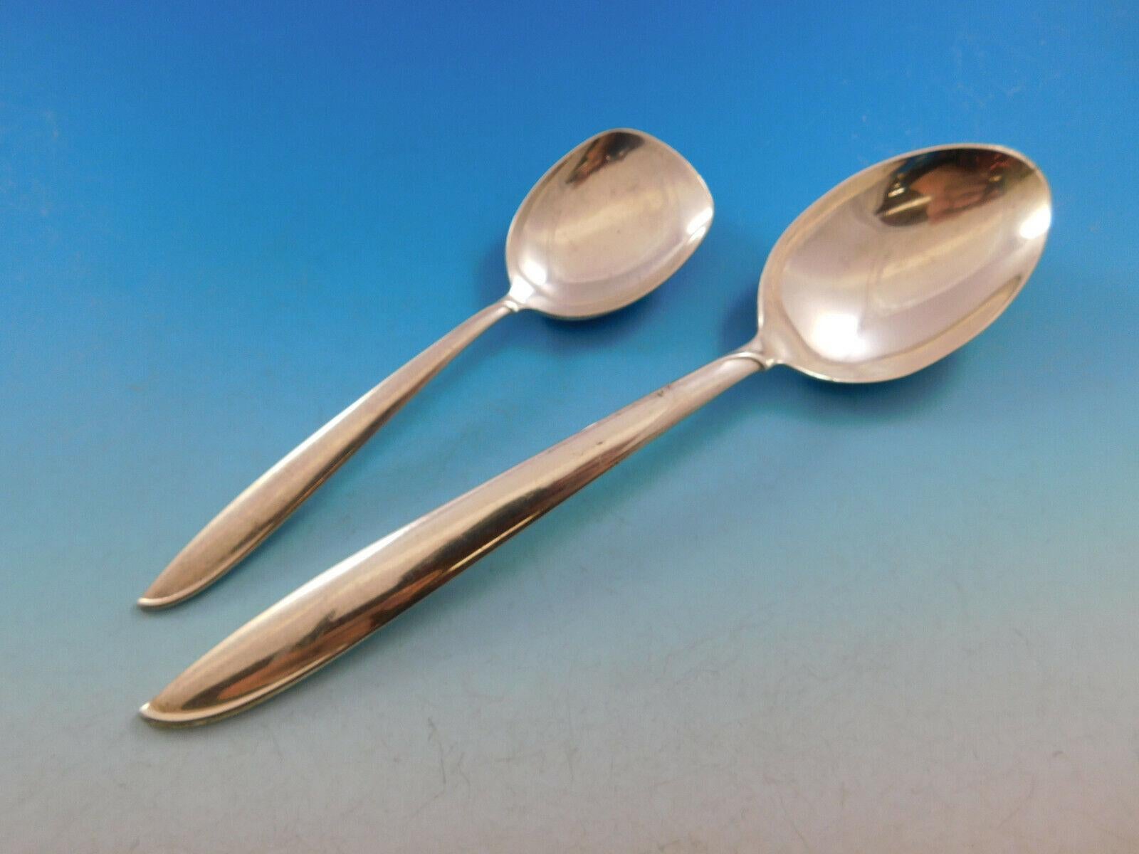 Ritmo de Plata de International Sterling Servicio de Cubiertos 41 Piezas en venta 2