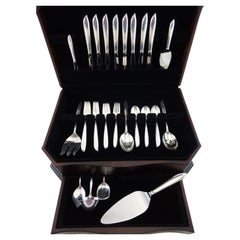 Ritmo de Plata de International Sterling Servicio de Cubiertos 42 Piezas