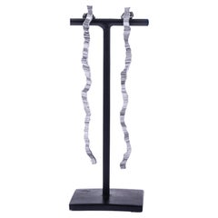 Silver Rimayes Earrings by Anne Chedeau