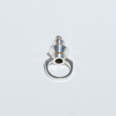 Bague en argent du maître-orfèvre Sigurd Persson, fabriquée l'année 1961