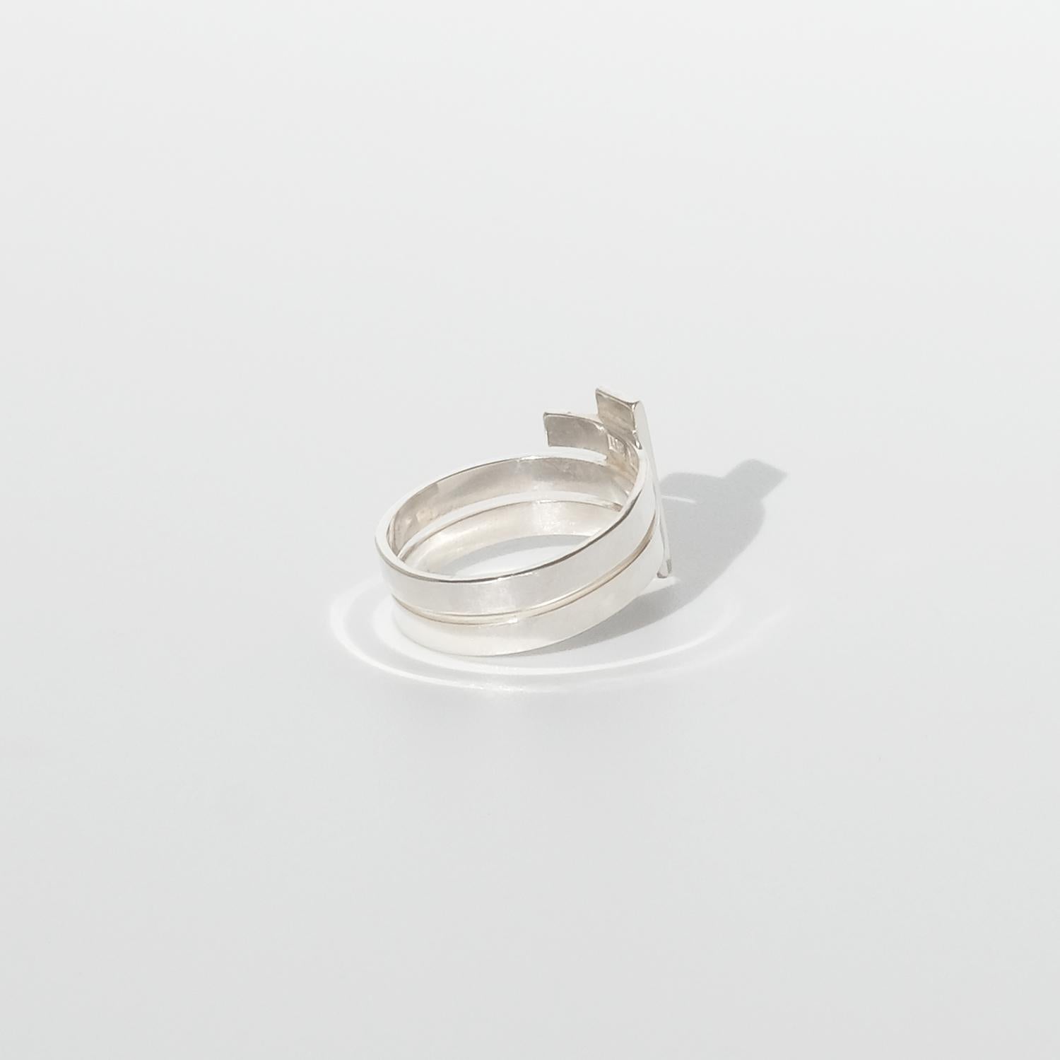 Silver Ring by Swedish Master Sigurd Persson, Made Year 2003 2