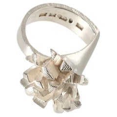 Silver Ring Made by Swedens Rey Urban in 1976