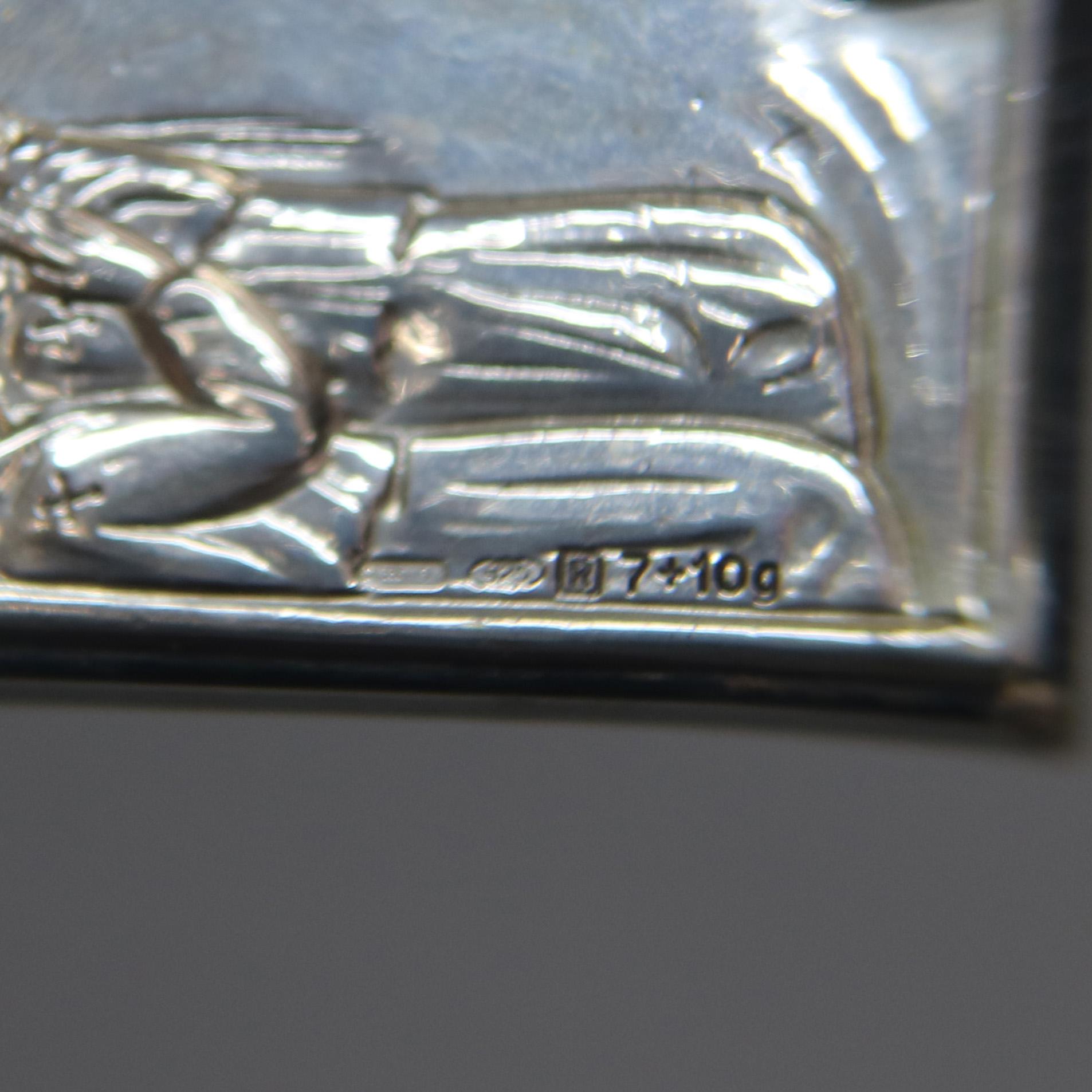 Silver Russian Icon Painting With Hall Marks 20thC For Sale 2