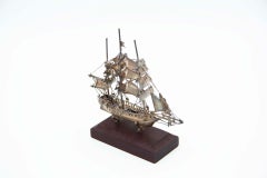 Silver sailboat with multiple applications
