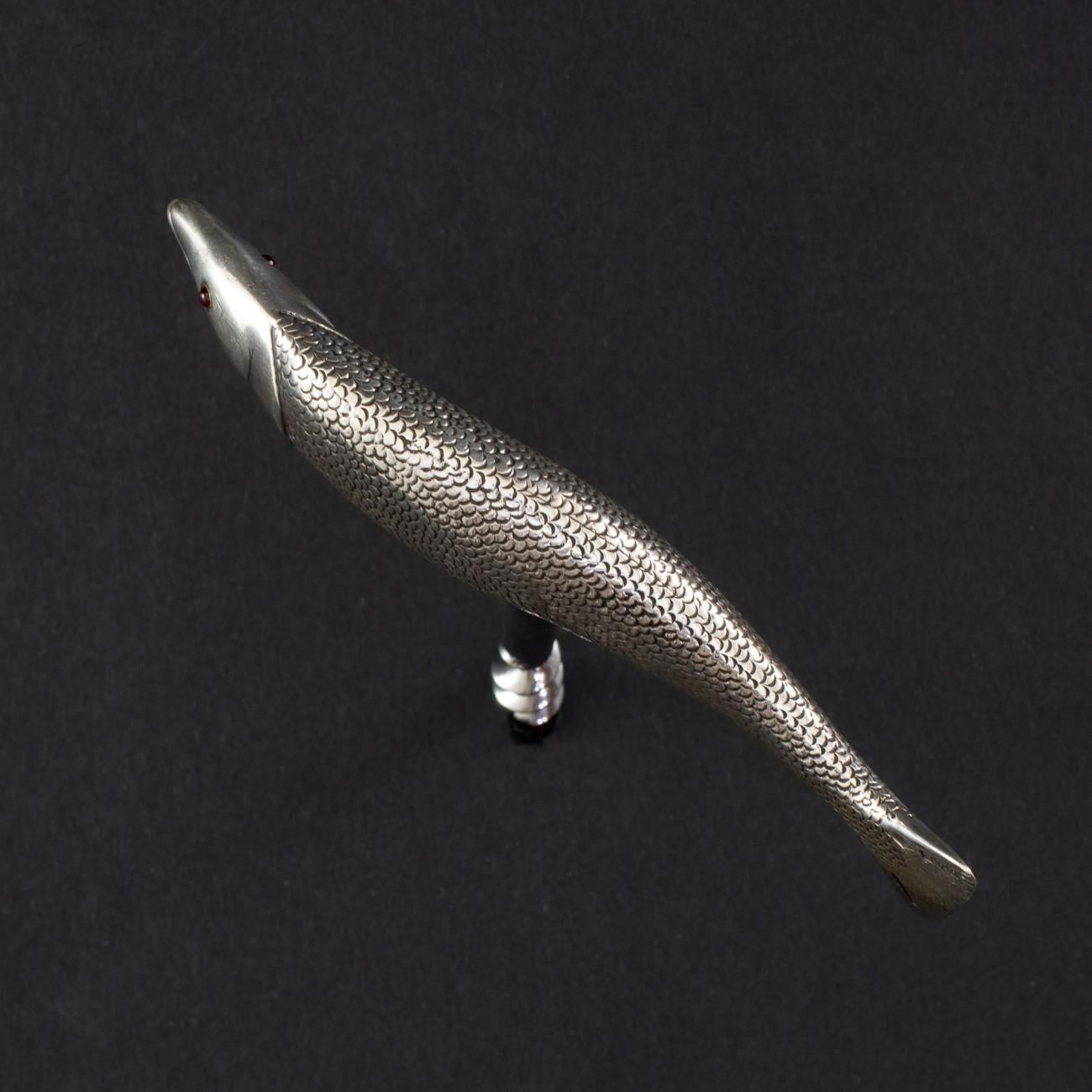 Cast Silver Salmon Corkscrew