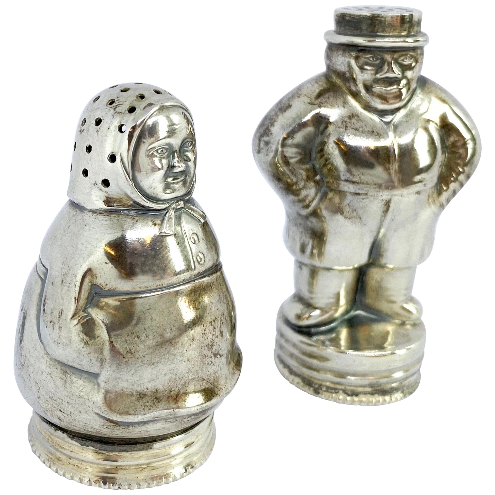 Silver Salt and Pepper Shaker Finland 1977 and 1978