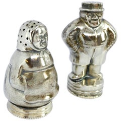 Silver Salt and Pepper Shaker Finland 1977 and 1978