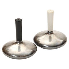 Salero y Pimentero de Plata de Carl Cohr para Cohr, años 60