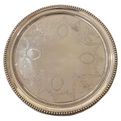 Salero de plata con tres pies, portugués, S. XVIII.