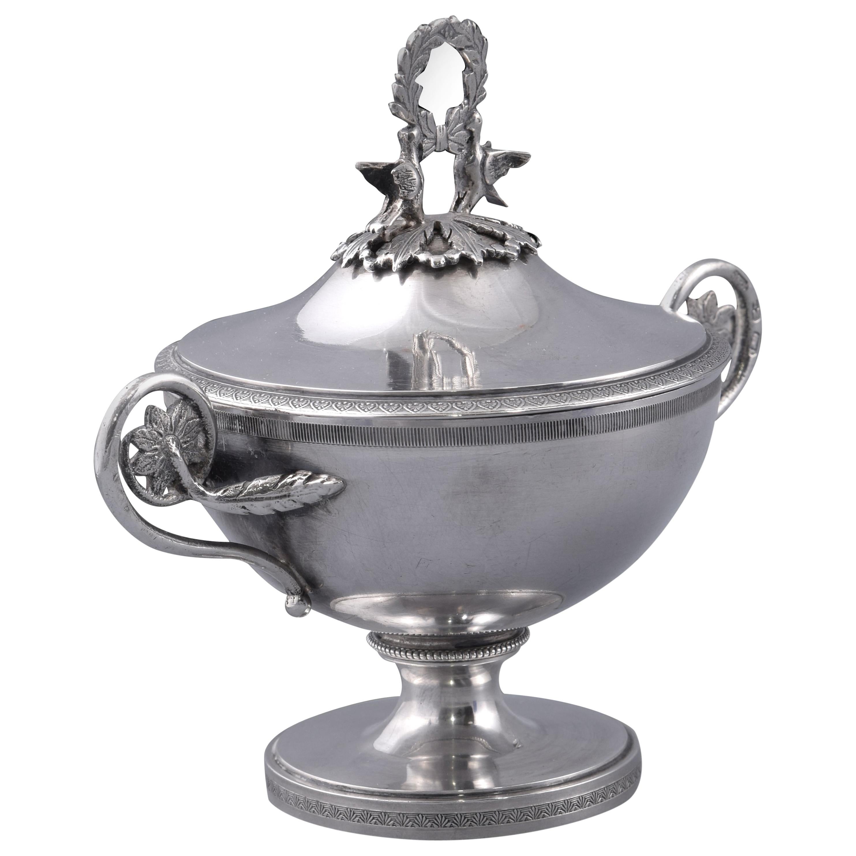 Silver Sauce Boat, Platerías Martínez, Madrid, Spain, circa Late 18th Century