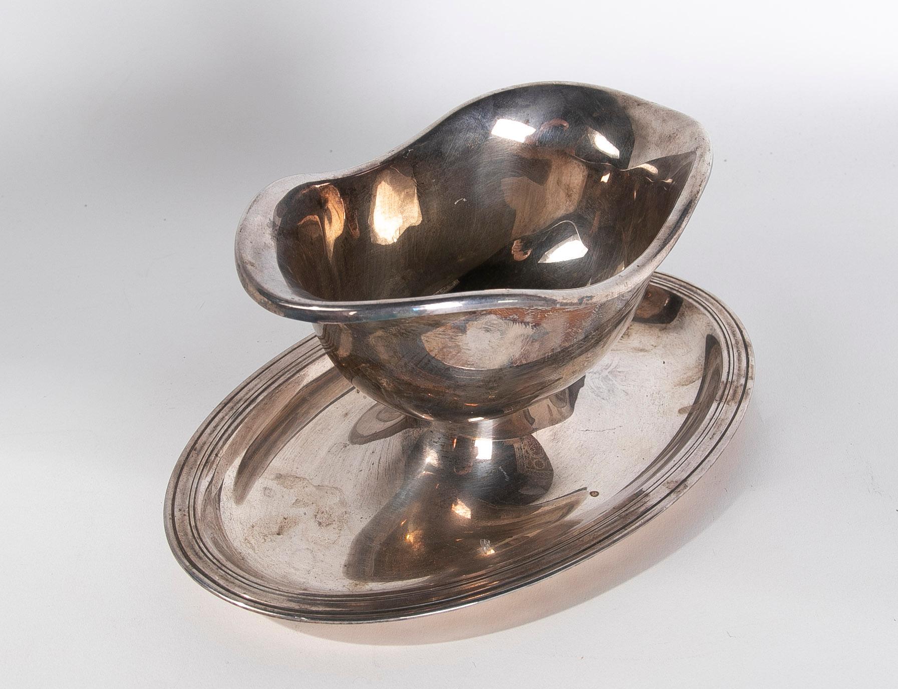 Silver Saucepan Signed Christofle, 'France' In Good Condition For Sale In Marbella, ES