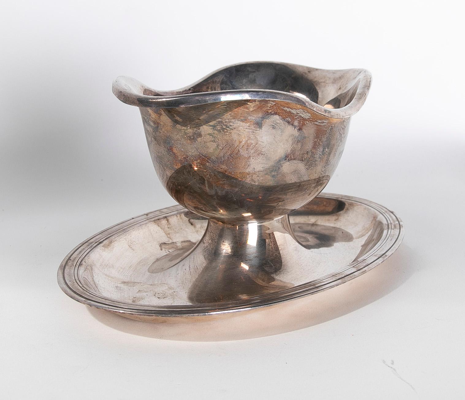 20th Century Silver Saucepan Signed Christofle, 'France' For Sale