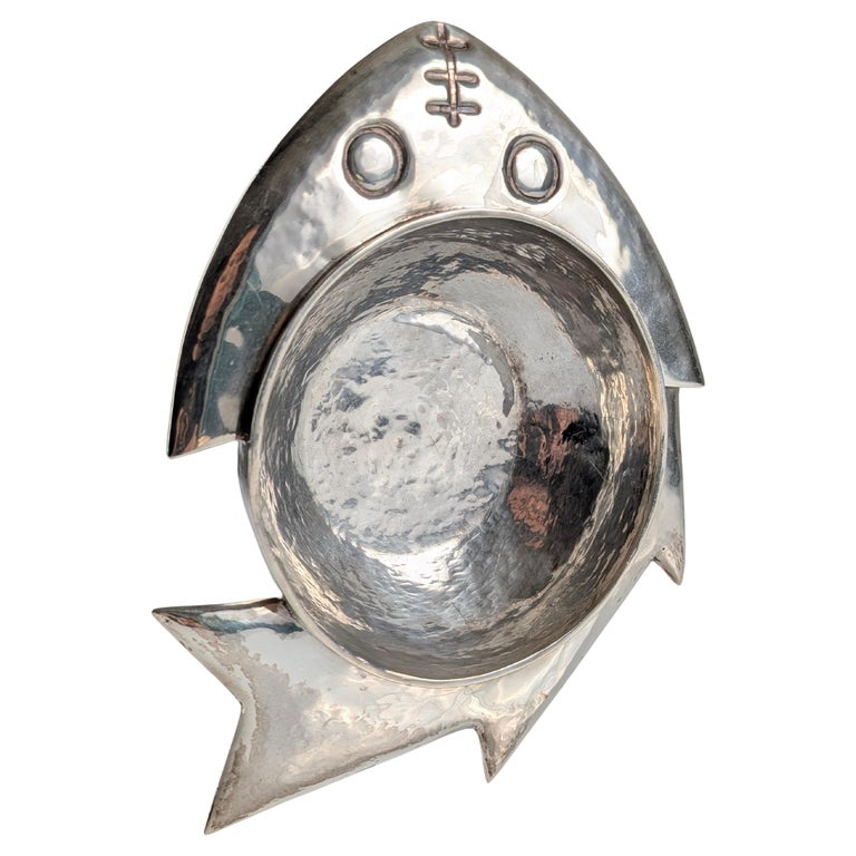 Sterling Silver Double Walled Hand-Hammered Bowl by Graziella Laffi Sterling Silver Double Walled Hand-Hammered Bowl by Graziella Laffi