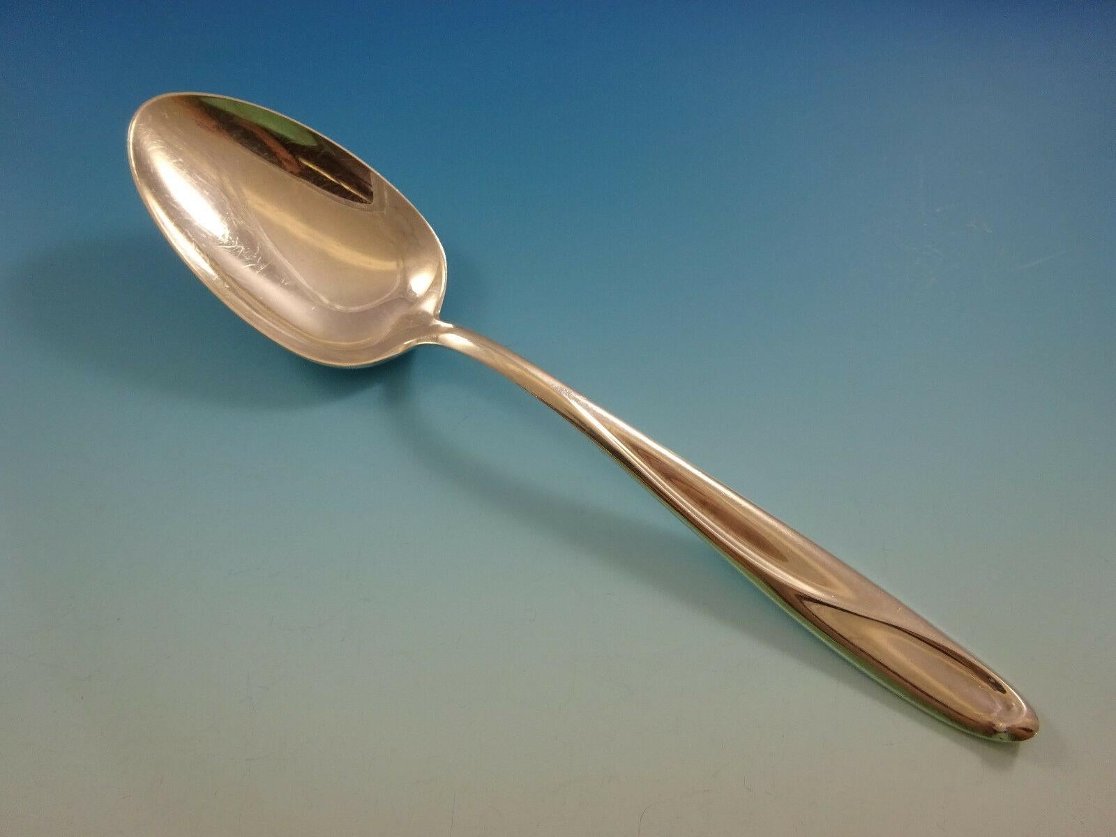 Ensemble de couverts en argent sterling 8 services 42 pièces Sculpture de Reed and Barton en vente 1