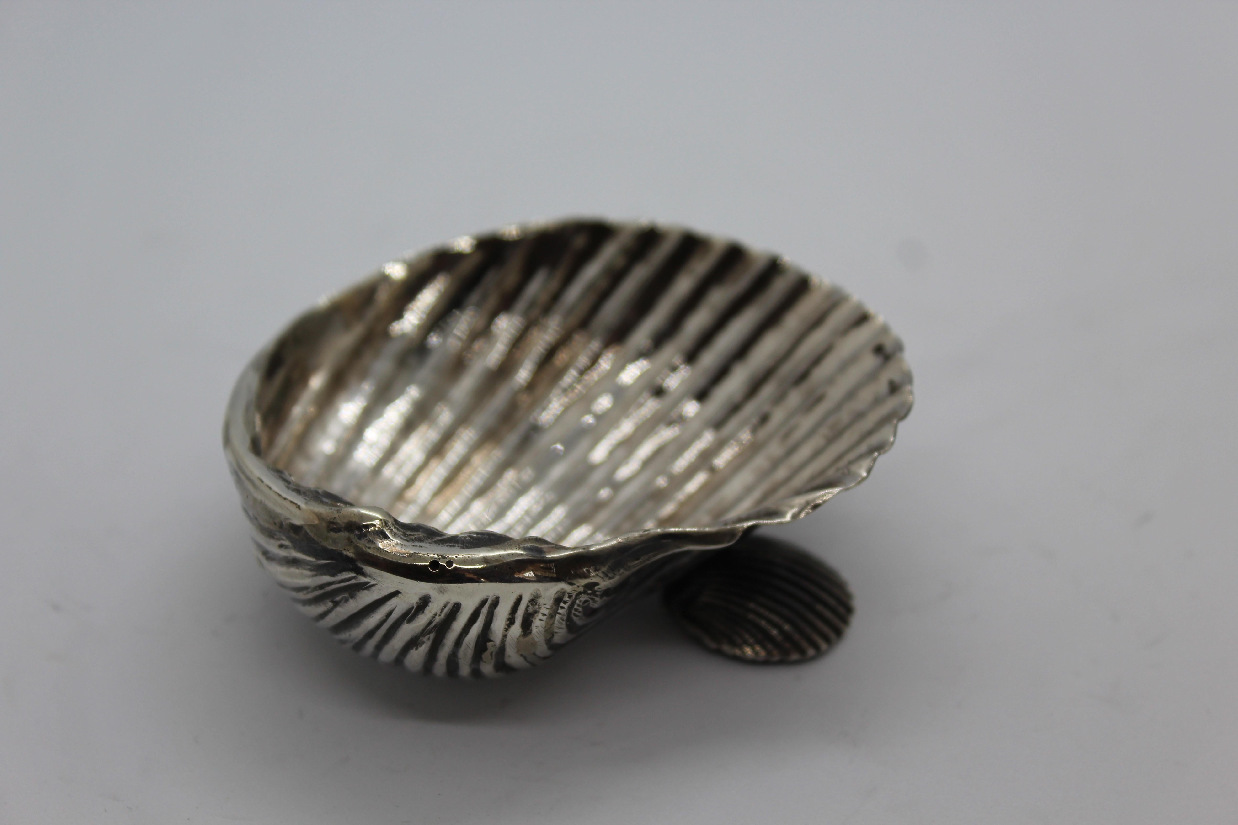 Silver SeaShell For Sale 1