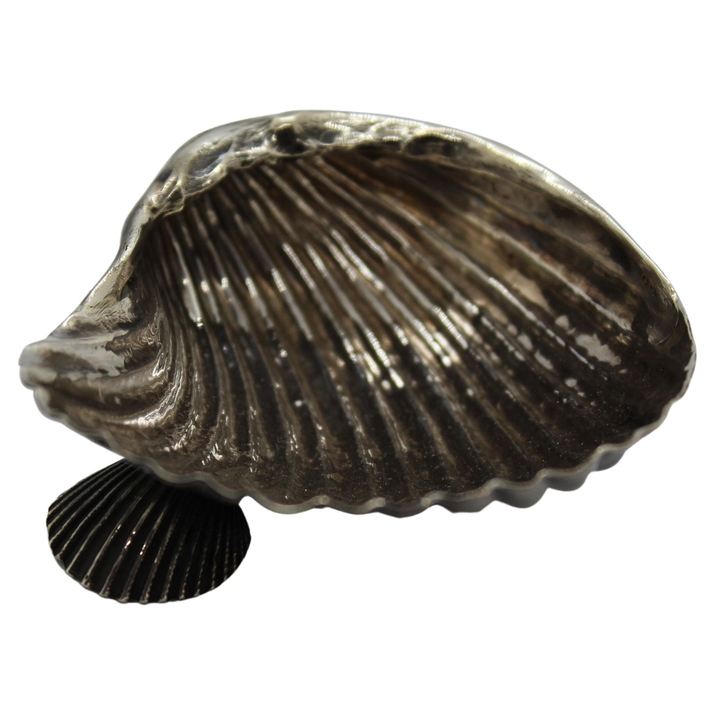 Silver SeaShell For Sale