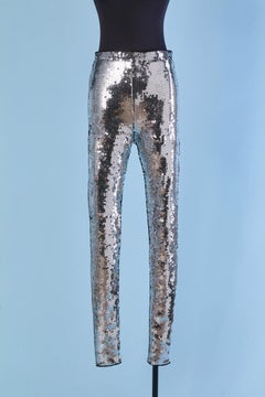 Silver sequin legging ALEXANDRE VAUTHIER