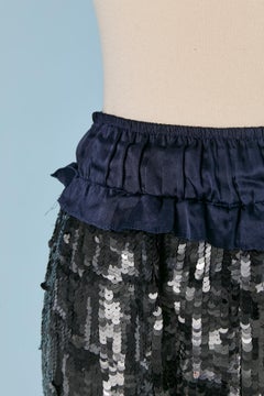 Silver sequin trouser JUST CAVALLI New