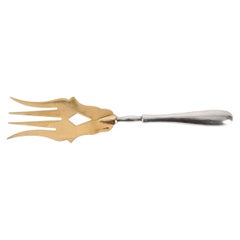 Silver Serving Fork, Georgia by Jewelry Factory City Tbilisi, 1966