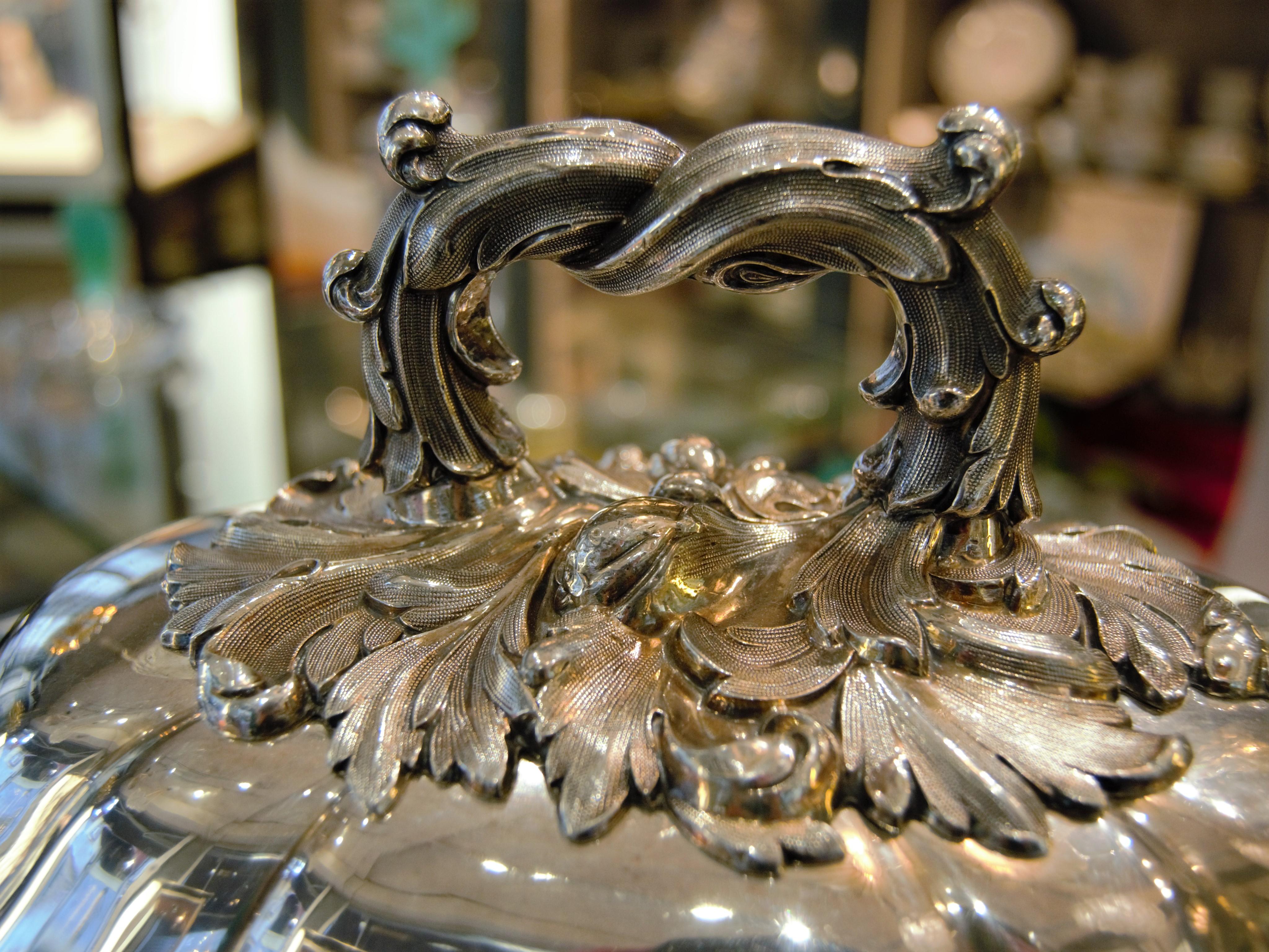 Silver plated Serving or Restaurant Piece, 