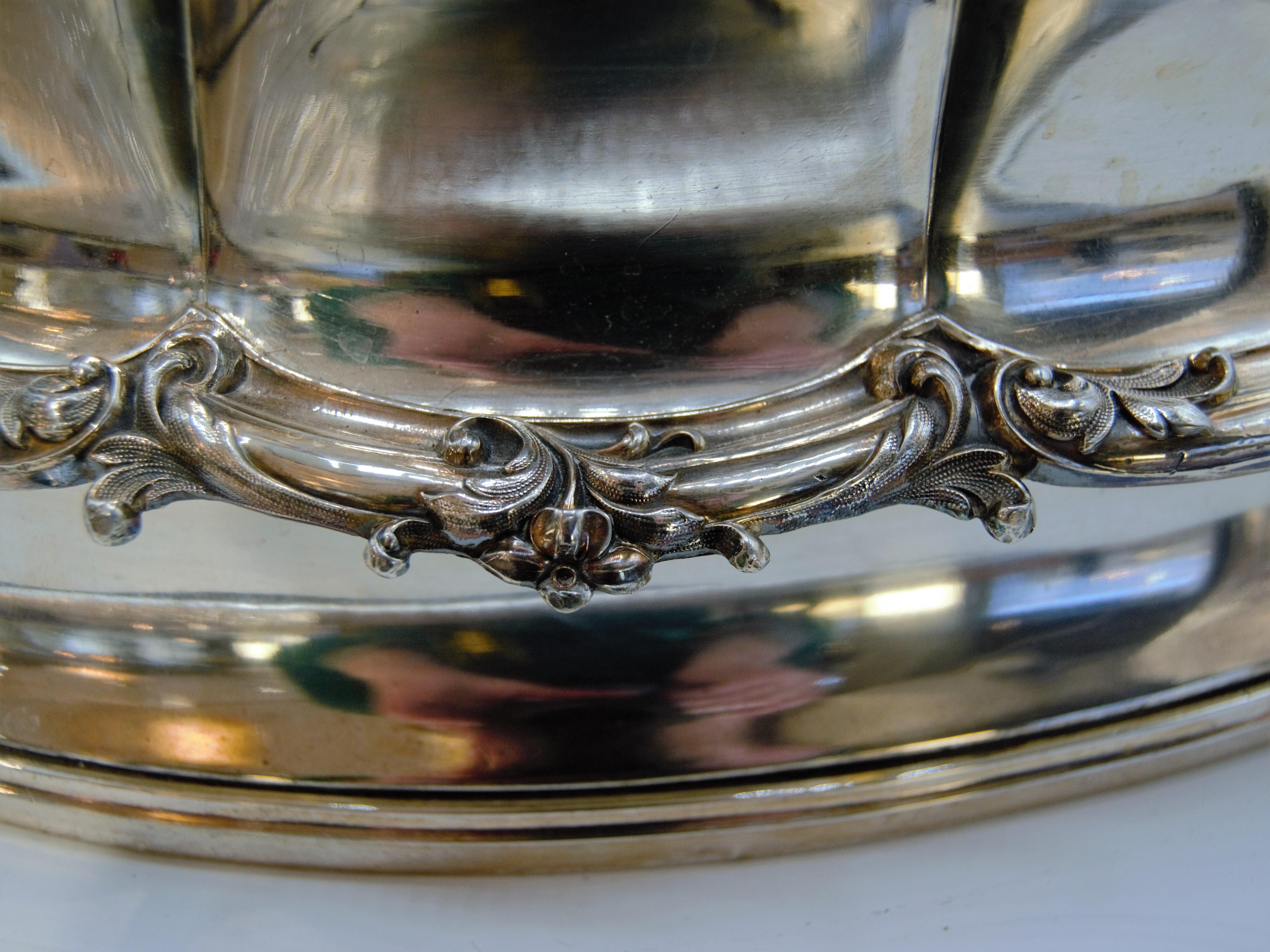 Silver plated Serving or Restaurant Piece, 