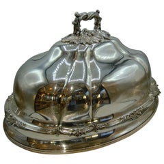 Silver plated Serving or Restaurant Piece, "cloche"