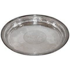 Silver Serving Tray, 800 Silver