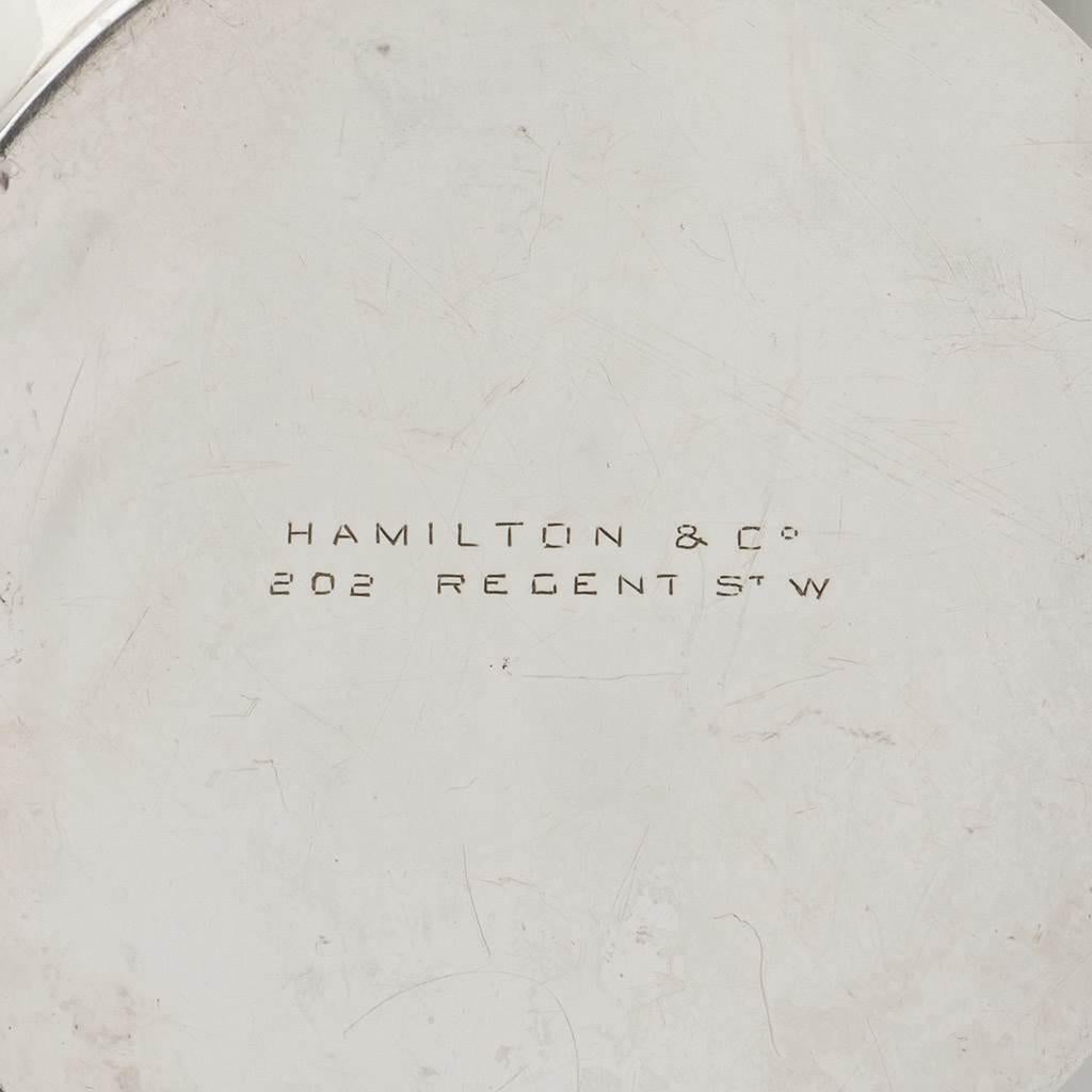 Taza de afeitar de plata Birmingham 1897 por Henry Mathews en venta 1