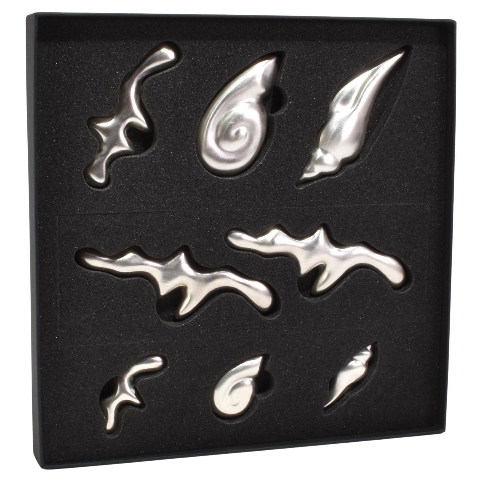 Silver Shell Rest Gift Set