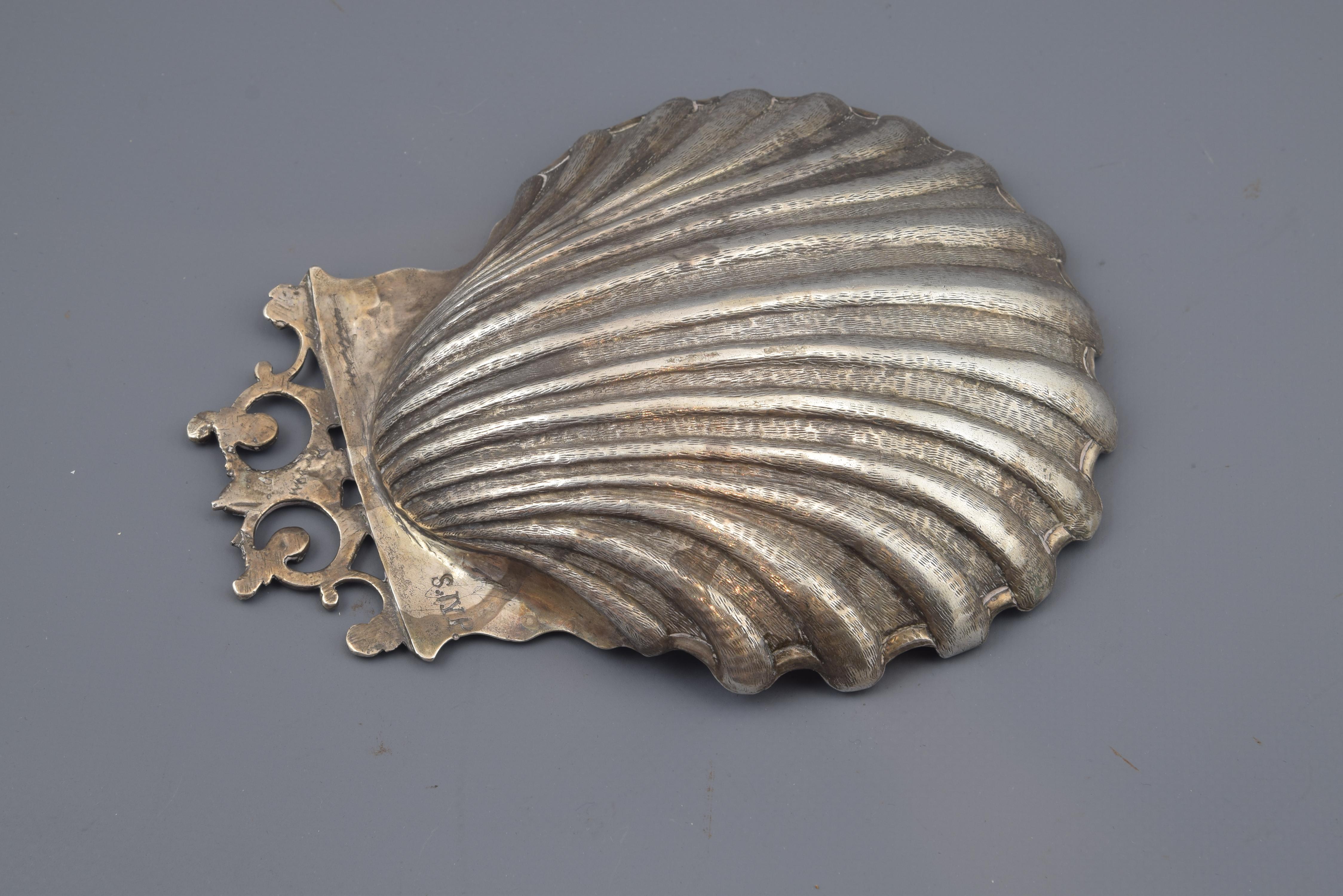 Spanish Silver Shell, Toledo, Spain, circa Mid-18th Century