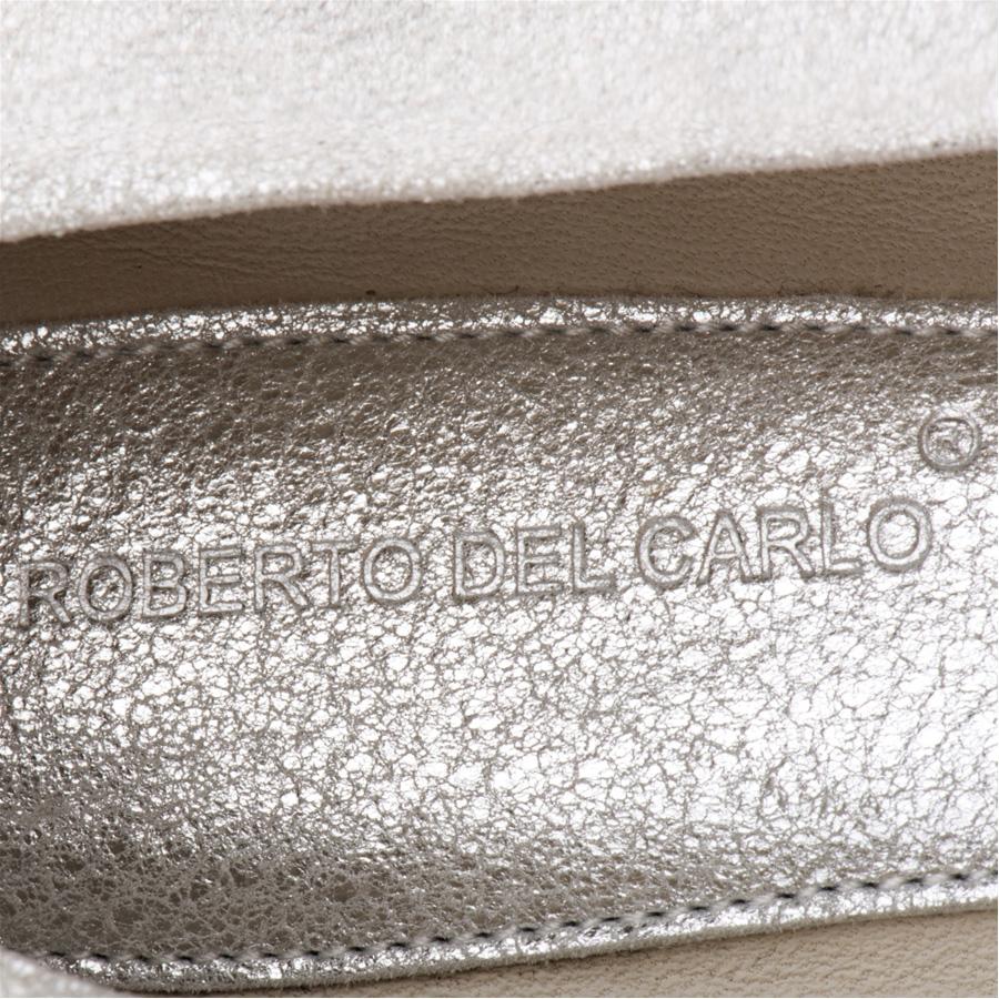 Silberner Schuh im Zustand „Hervorragend“ im Angebot in Gazzaniga (BG), IT